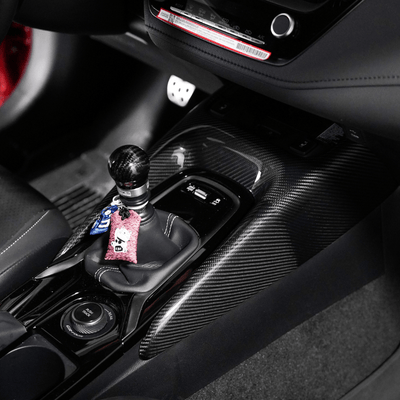 JDMuscle [23-25 GR Corolla, 19+ Hatch] Carbon Fiber Center Console Cover