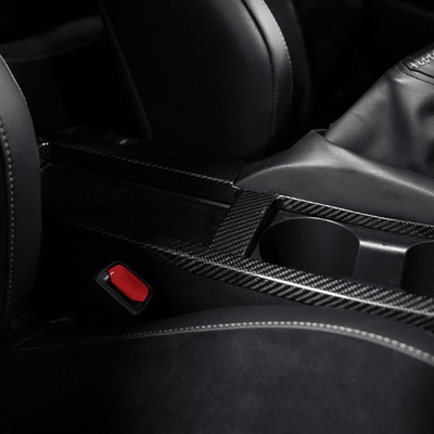 JDMuscle [23-26 GR Corolla] Carbon Fiber Cup Holder Cover