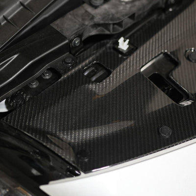 JDMuscle [23-26 Nissan Z] Carbon Fiber Radiator Shroud