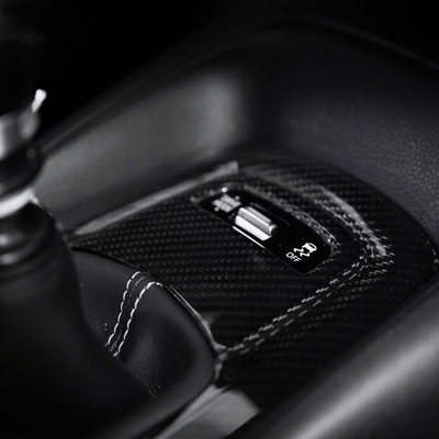JDMuscle [23-24* Toyota GR Corolla MT] Carbon Fiber Shifter Trim Cover