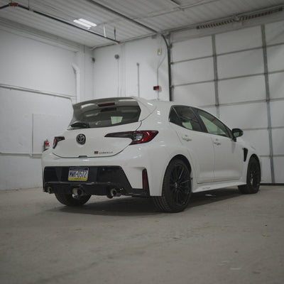 JDMuscle [23-26 GR Corolla, 19-26 Corolla Hatch] Spec C Spoiler - Paint Matched/Gloss Black/Carbon Fiber