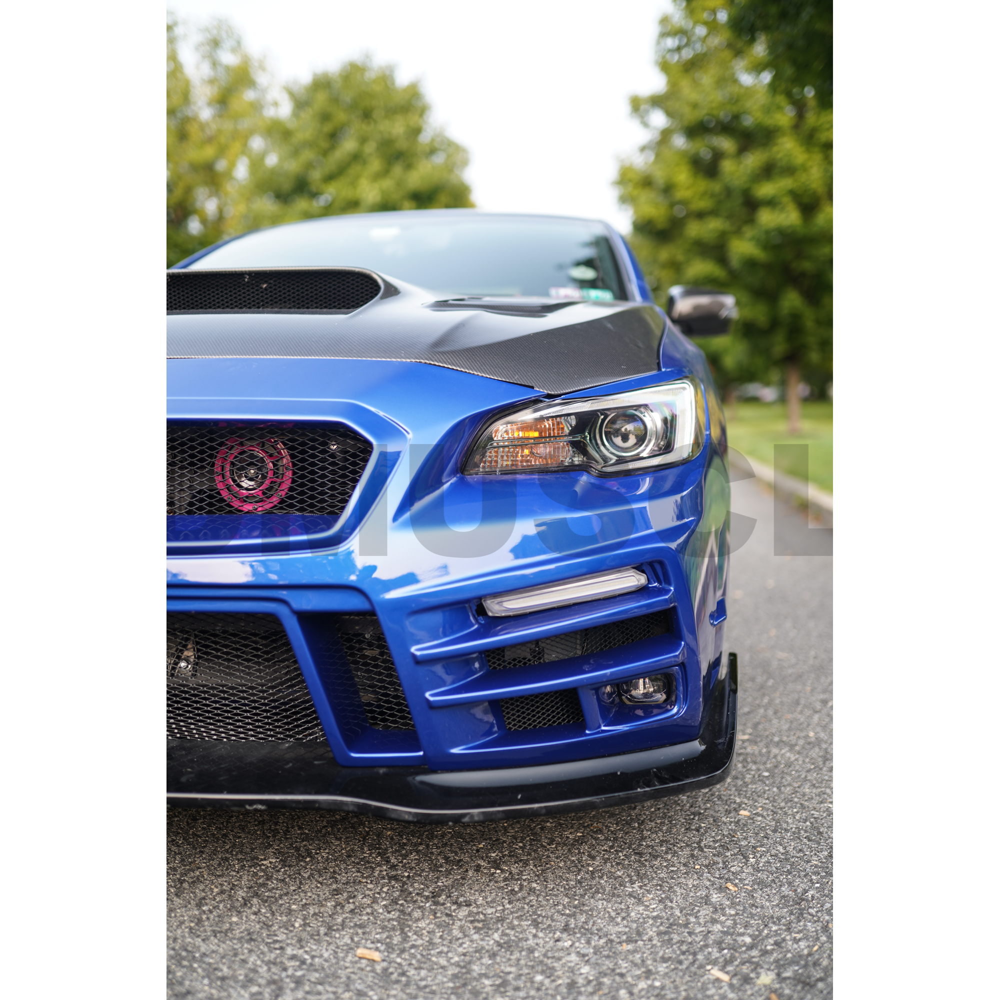 JDMuscle [15-21 WRX/STI] Paint-Matched Headlight Eyelids *Special Order*