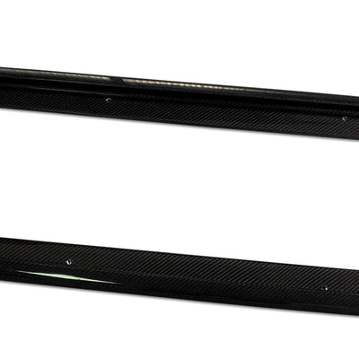 JDMuscle Tanso Carbon Fiber AM Style Side Skirt for 2020+ Toyota Supra