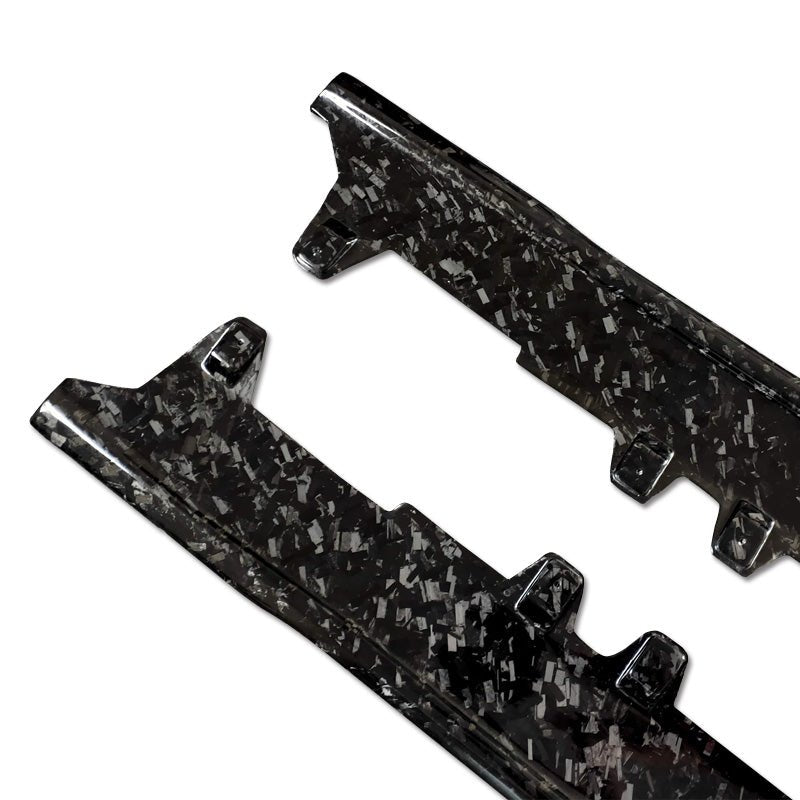 JDMuscle Tanso Carbon Fiber AT Style Side Skirt for 2020+ Toyota Supra