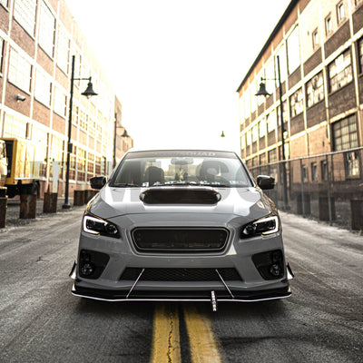 JDMuscle [15-17 WRX/STI] Carbon Fiber Headlight Accent DISCONTINUED