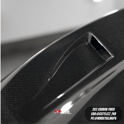 JDMuscle Tanso Carbon Fiber Hood VS Style 2017+ Honda Civic Type R FK8 *Special Order No Cancelations