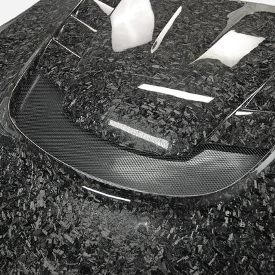 JDMuscle Tanso Carbon Fiber Hood VS Style  - 2020+ Toyota Supra GR A90/A91