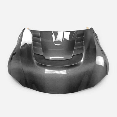 JDMuscle Tanso Carbon Fiber Hood VS Style  - 2020+ Toyota Supra GR A90/A91