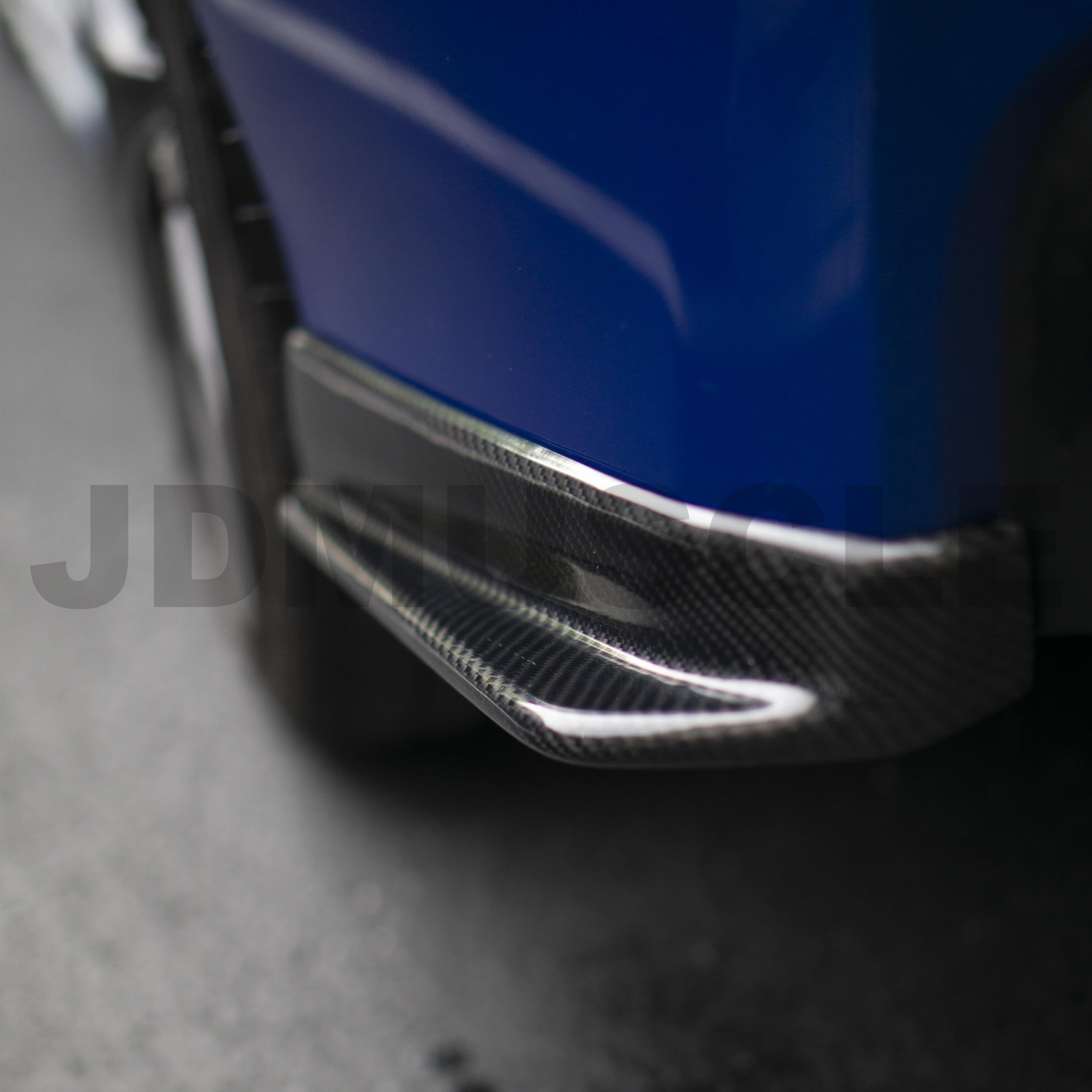 JDMuscle [15-21 WRX/STI] Spec STI Carbon Fiber Rear Spats