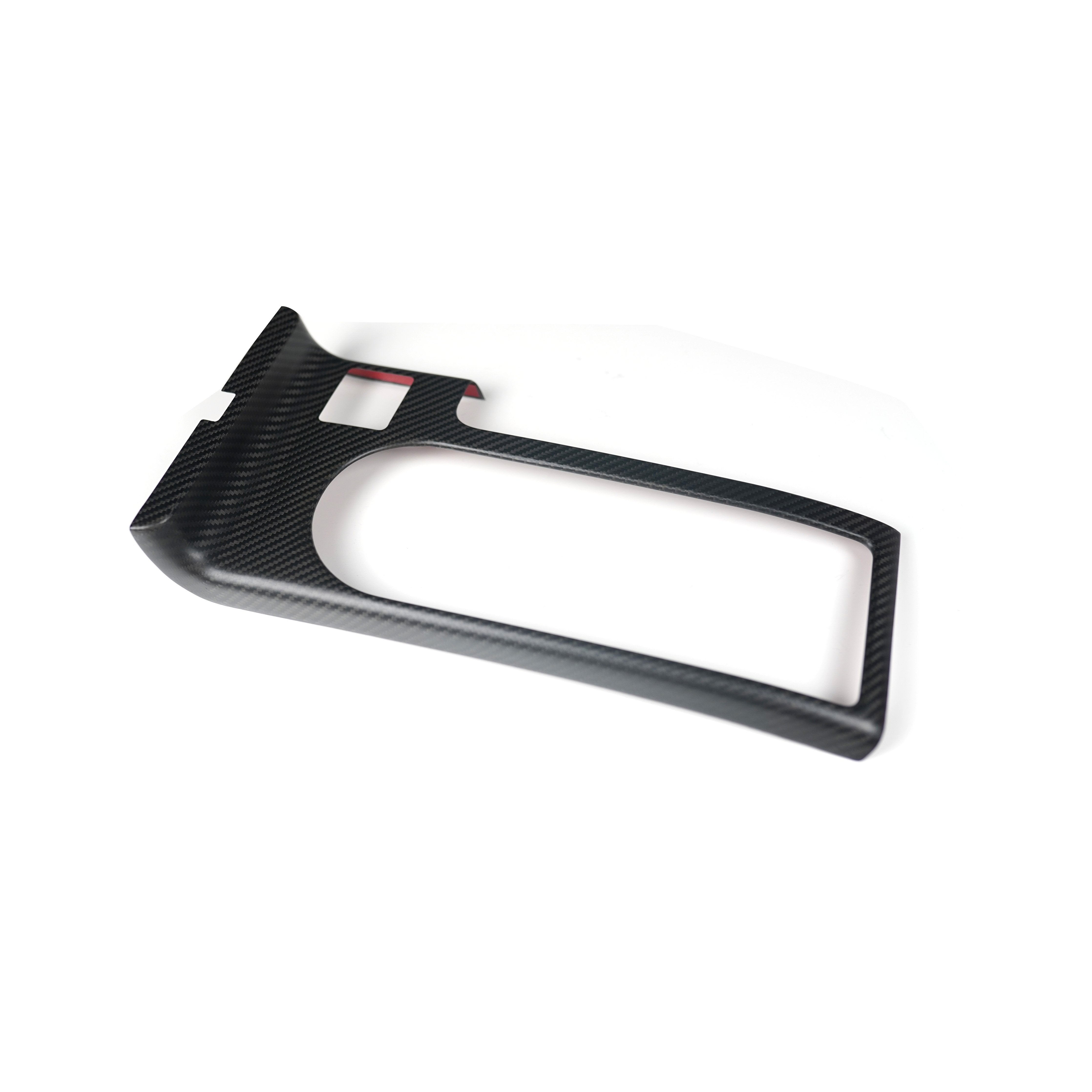 JDMuscle [15-21 WRX] Tanso Pre-preg Carbon Fiber Cup Holder Cover
