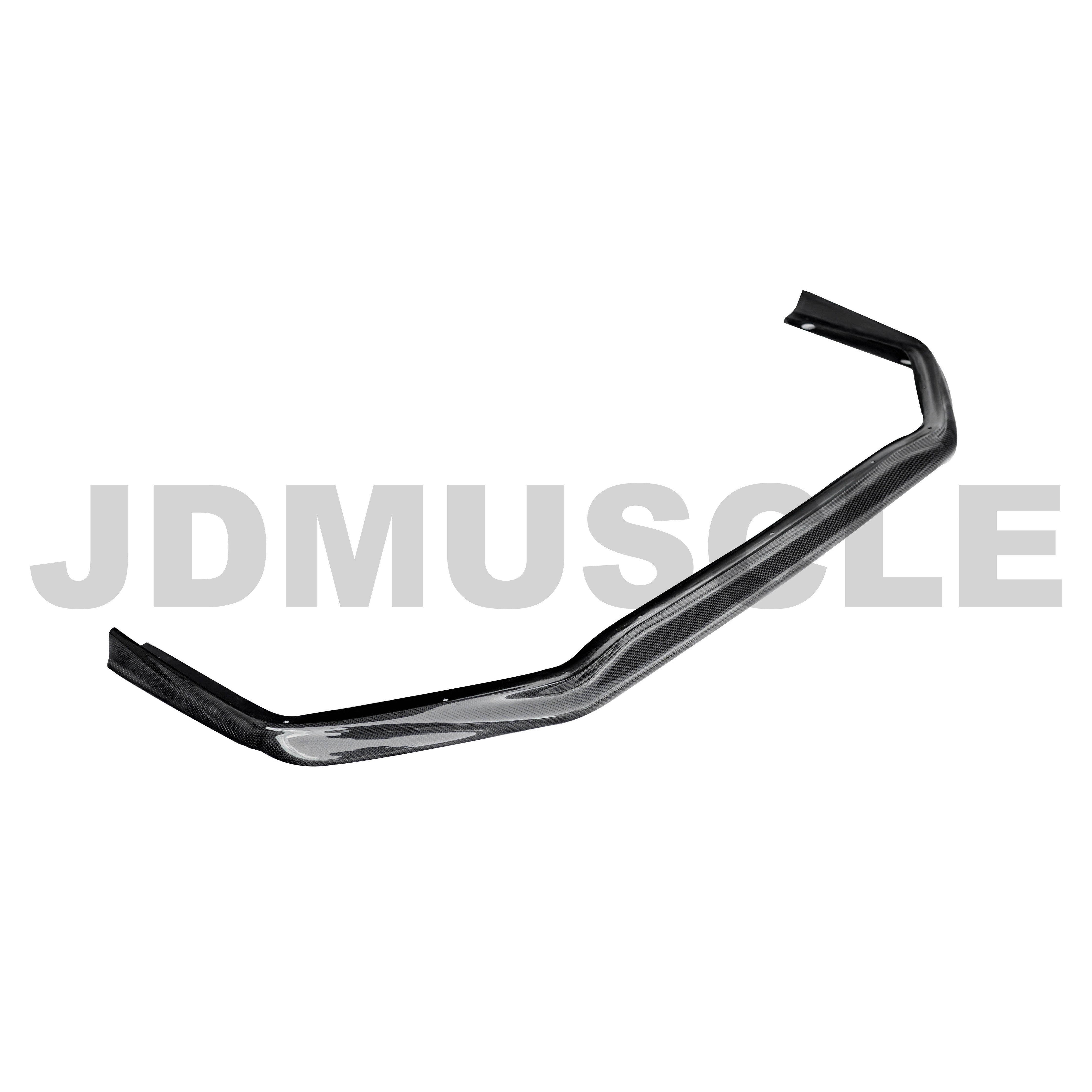 JDMuscle [15-17 WRX/STI] VR Style Carbon Fiber Front Bumper Lip
