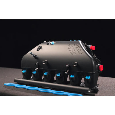 CSF BMW M2/M3/M4 S58 Comp &amp; Non-Comp (G8X) Charge-Air Cooler Manifold - Thermal Dispersion Black
