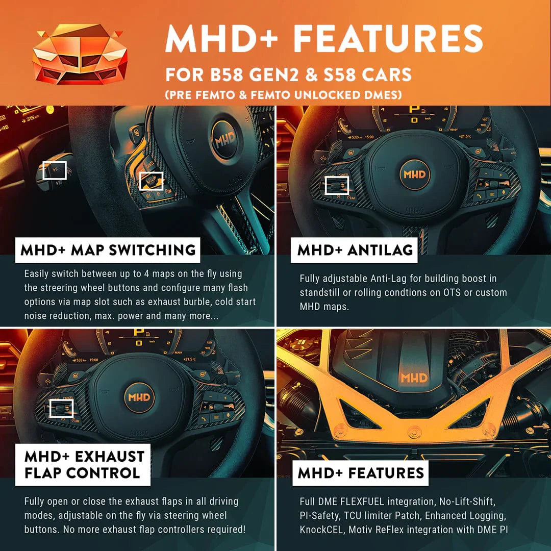 MHD Super License for BMW F and G Series - N55 / B58 / S55 / S58 / S63