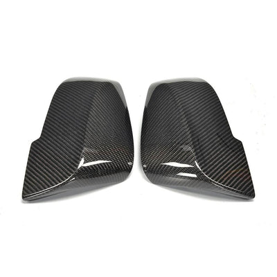 Full Replacement Carbon Fiber Mirror Covers for BMW F10 F11 F18 5 Series (2014–2016) Performance Style