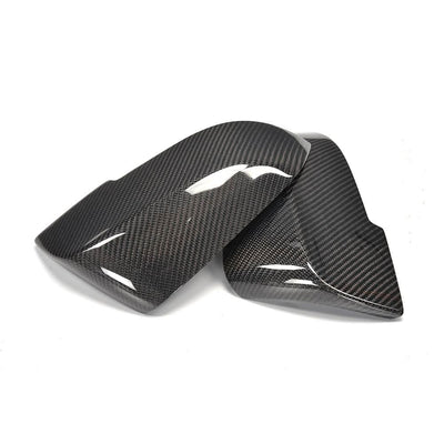 Full Replacement Carbon Fiber Mirror Covers for BMW F10 F11 F18 5 Series (2014–2016) Performance Style