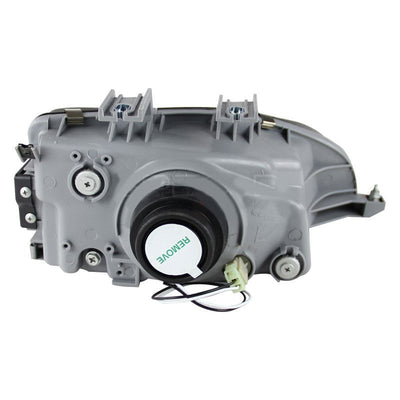 Spec-D 92-95 Honda Civic Headlights OEM Style Matte Black