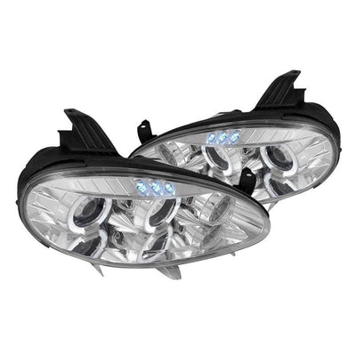 Spec-D 01-05 Mazda Miata MX-5 Projector Headlights Chrome/Clear