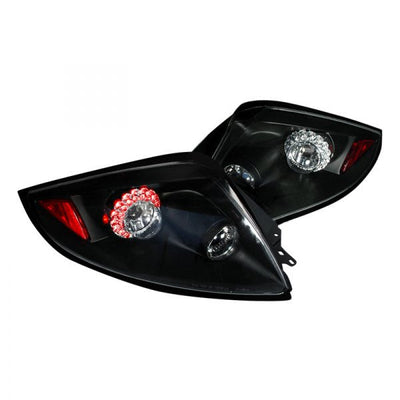 Spec-D 06-07 Mitsubishi Eclipse LED Tail Lights Black