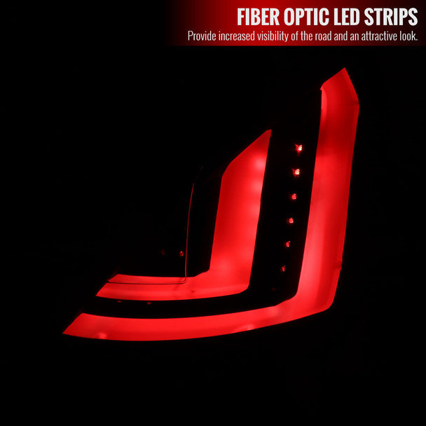 NTXGLOW LED RGB tail lights (2014 - 2019 Ford Fiesta hatchback)