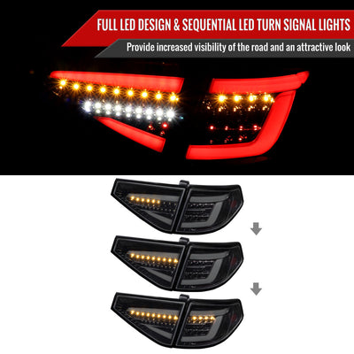 NTXGLOW RGB tail lights (2008 - 2014 Subaru wrx / sti HATCH)