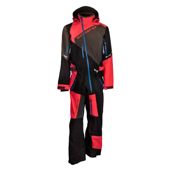 Motorfist® MF20A-M12-2XT - Blitz II Women's Suit (2X-Large T (Standart), Black/Pink)