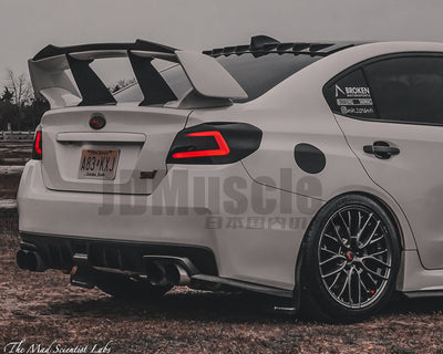 JDMuscle [15-26 WRX, 15-21 STI]  Carbon Fiber Wing Gurney Flap V2 *Clearance*No Returns*