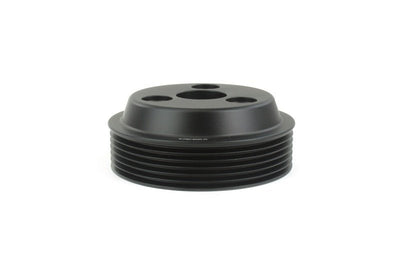 Perrin [15-21 WRX, 14-18 Forester, 18-20 Crosstrek, 17-22 Impreza] Lightweight Water Pump Pulley Black | PSP-ENG-111BK