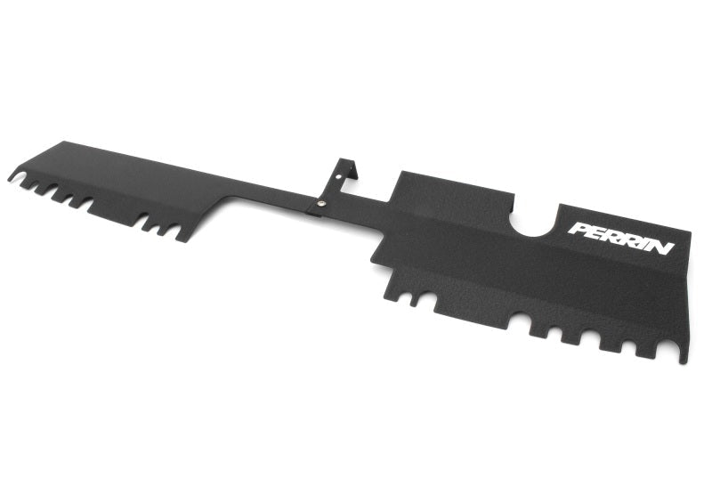 Perrin [15-21 WRX/STI] Radiator Shroud | With OEM Intake Scoop - Black