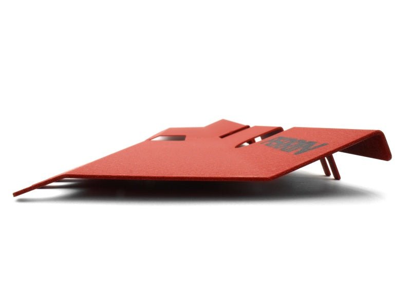 Perrin [15-21 WRX/STI] Radiator Shroud | With OEM Intake Scoop - Red
