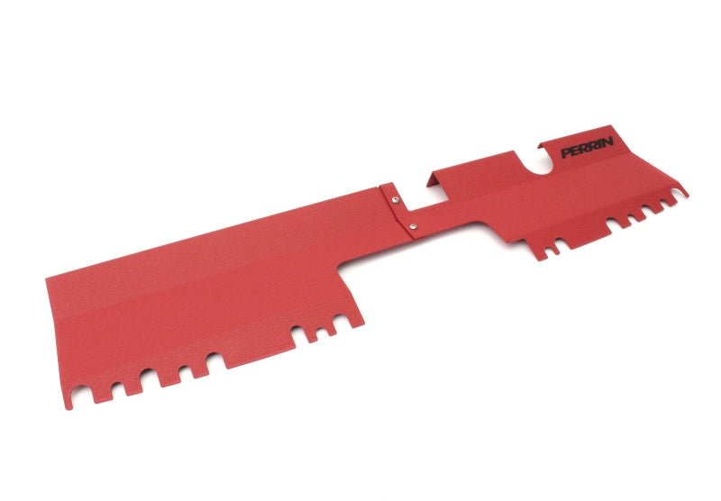 Perrin [15-21 WRX/STI] Radiator Shroud | Without OEM Intake Scoop - Red