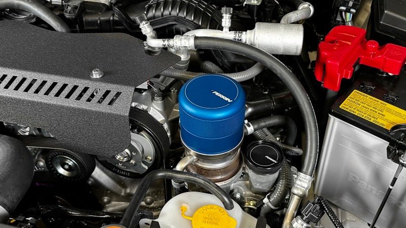 Perrin [15-25 WRX, 13-25 BRZ, 22-25 GR86] Oil Filter Cover Blue | PSP-ENG-716BL