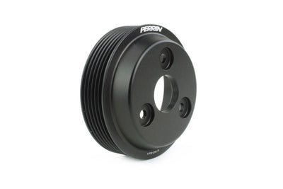Perrin [22-25 WRX, 19-22 Forester, 20-22 Legacy, 21-22 Crosstrek] Lightweight Water Pump Pulley Black | PSP-ENG-112BK