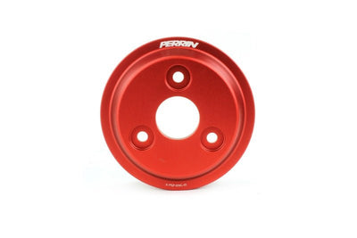 Perrin [22-25 WRX, 19-22 Forester, 20-22 Legacy, 21-22 Crosstrek] Water Pump Pulley Red