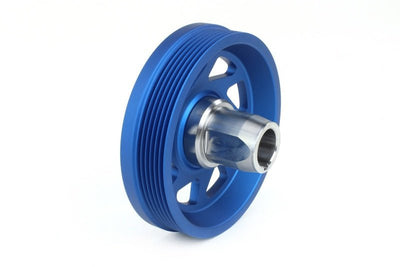 Perrin [22-25 WRX, 22-25 BRZ/GR86, 18-22 Crosstrek, 20-25 Forester, 20-25 Outback, 20-22 Legacy] Crank Pulley - Blue | PSP-ENG-106BL