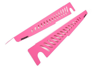 Perrin [22-26 WRX] Fender Shroud Set - Hyper Pink