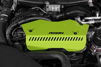 Perrin [22-26 WRX] Pulley Cover - Neon Yellow