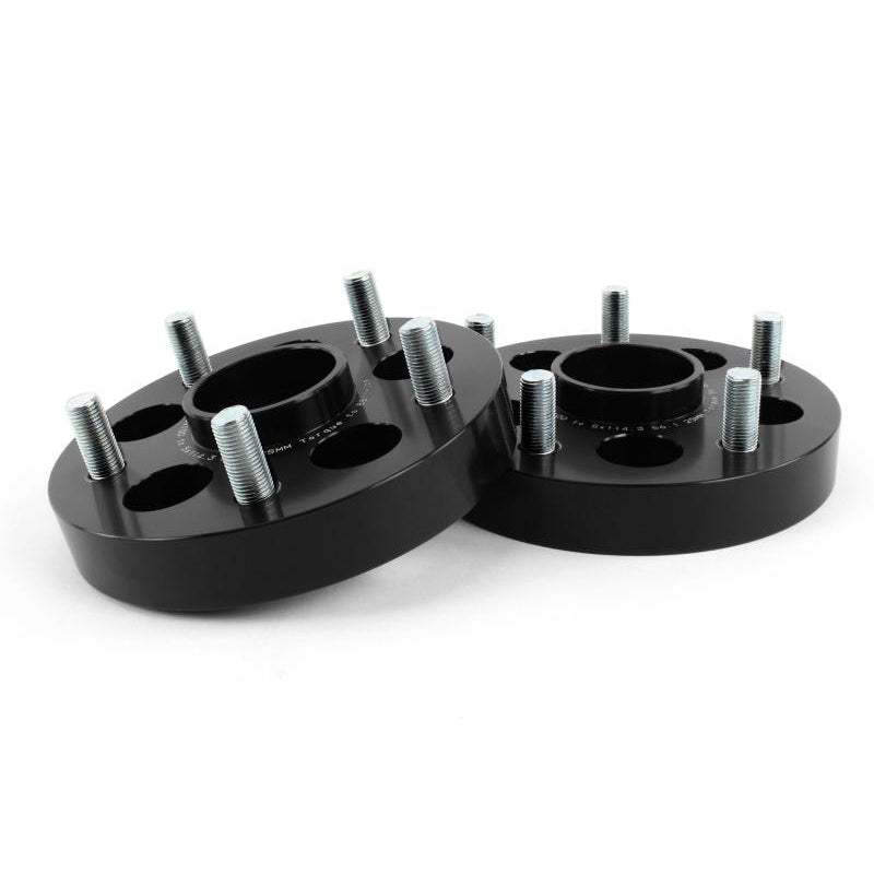 Perrin 25mm 5x100 to 5x114.3 Wheel Adapter Subaru 04-19 | PSP-WHL-226BK