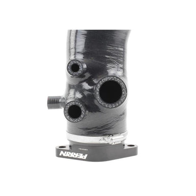 Perrin [15-21 WRX, 14-18 Forester XT] 3in Turbo Inlet Hose w/ Nozzle - Black