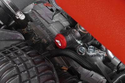 PERRIN [05-21 STI, 06-25 WRX, 05-09 LGT/OBXT] Clutch Delay Valve Delete - Red