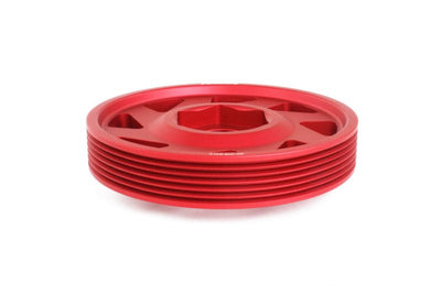 Perrin Performance [17-26 Honda Civic Type-R] Crank Pulley - Red