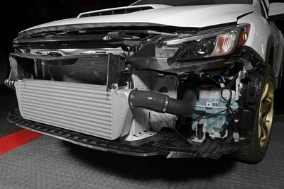 Perrin Performance [22-24 Subaru WRX] Front Mount Intercooler Kit | Black Tubes & Silver Core