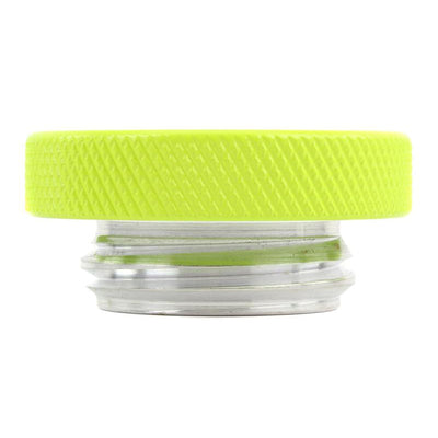 Perrin Oil Cap Round Style Neon Yellow Most Subaru Models