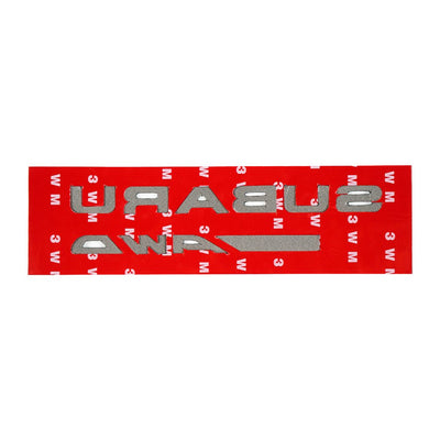 Racing Art Carbon Fiber Subaru AWD Trunk Emblem