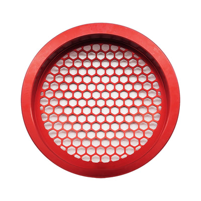 Red Billet 4" Inch Turbo Inlet Guard Velocity Stack Adapter Bellmouth Intake Hex