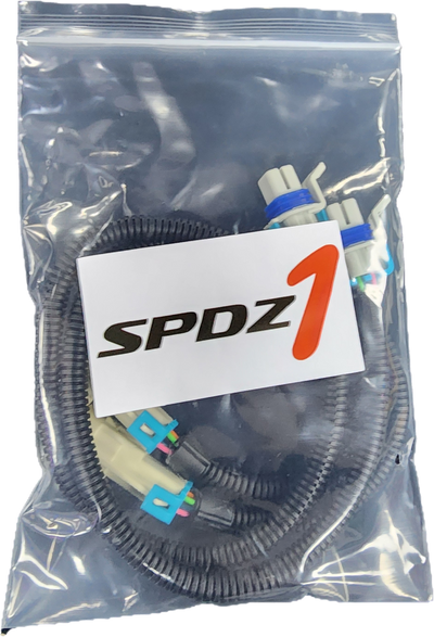 SPDZ1 GM SQUARE - PRIMARY O2 EXTENSIONS 24" (2009-2015 CTS-V / 2004-2006 GTO / 2008–2009 Pontiac G8) - Pair of Harnesses