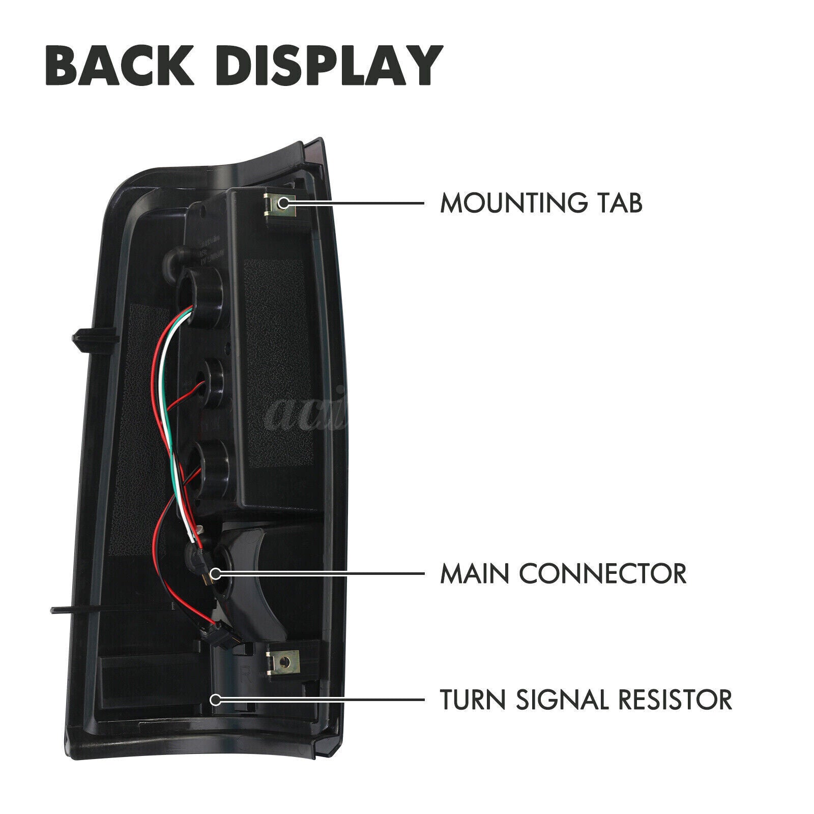 2003-2006 Chevrolet Silverado 1500 LED Tube Smoke Tail Lights