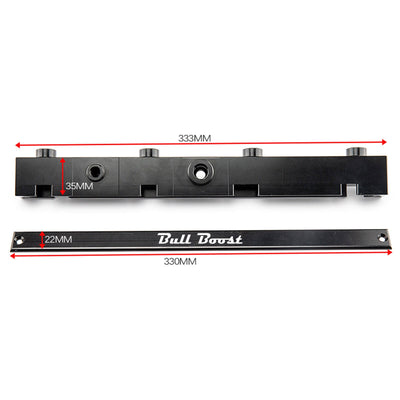 K-Series Billet Aluminum High Flow Fuel Rail K20 K24 2.0/2.4L Acura RSX Si Honda Civic KSwap