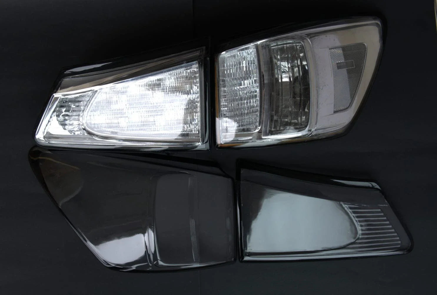 2006–2013 Lexus IS250 / IS350 / IS-F Clear Tail Light Lenses | Custom Lexus Tail Light Lens Upgrade