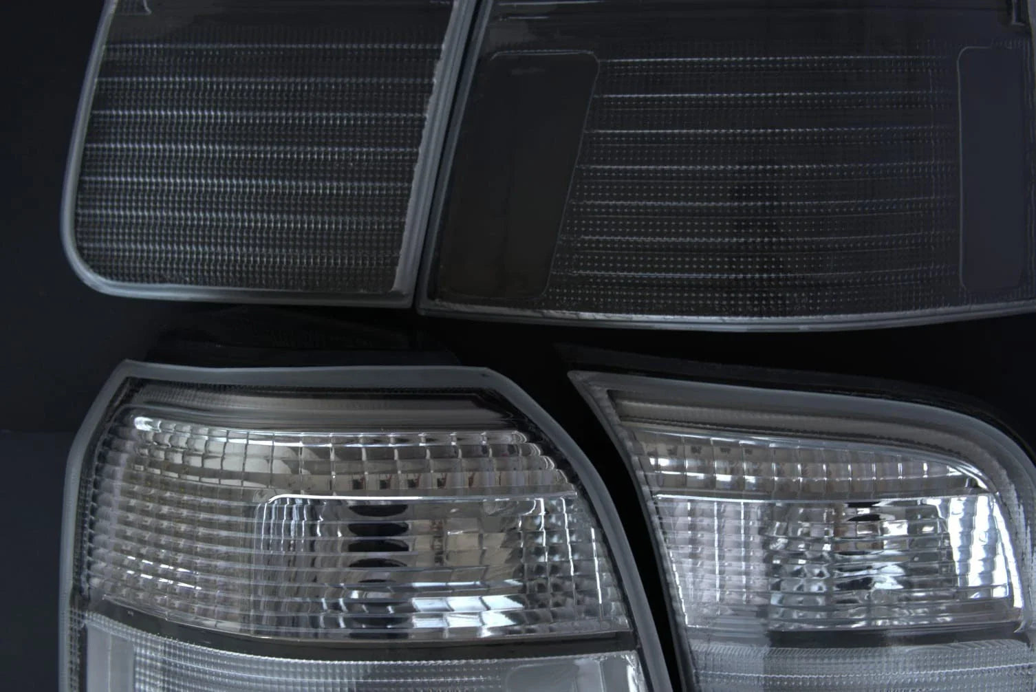 2001–2002 Subaru Forester Clear Tail Light Lenses | SF Forester Tail Light Lens Upgrade