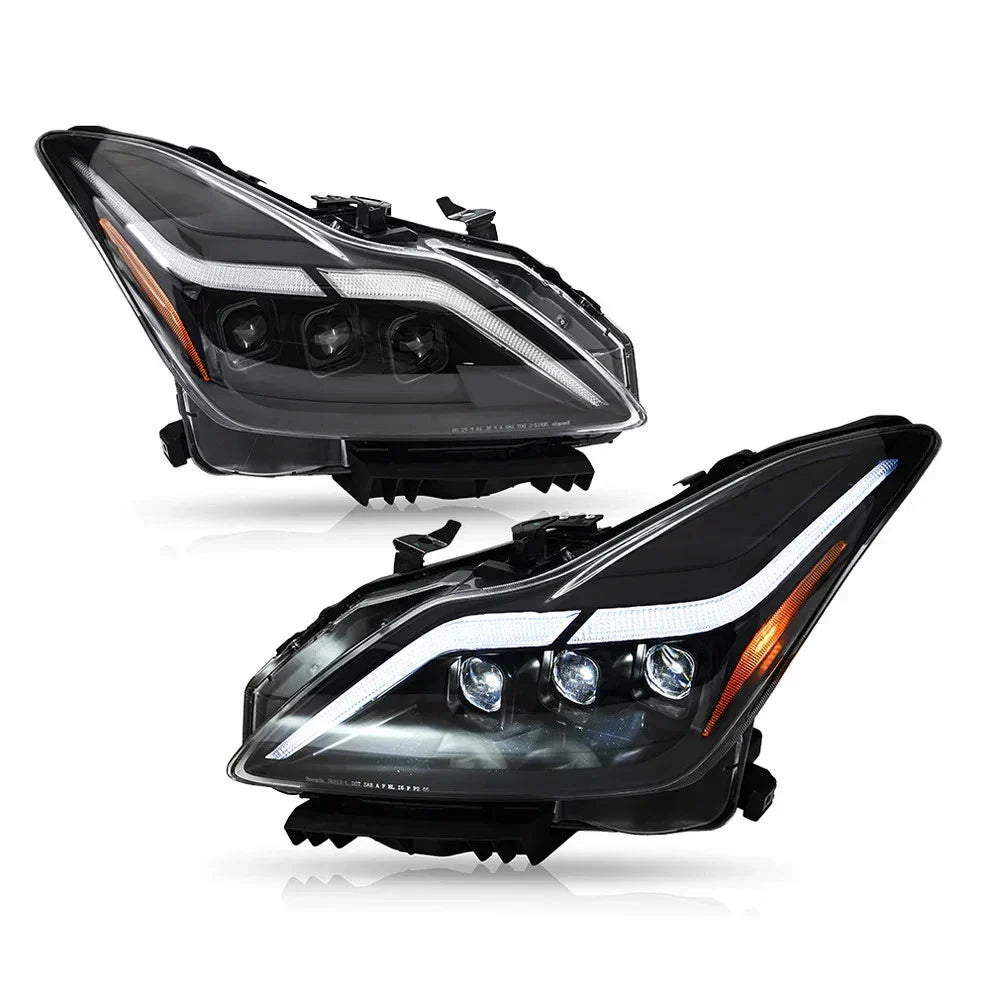 NTXGlow LED Tube Projector Headlights (2008-2015 Infiniti G37 & Q60 Coupe)